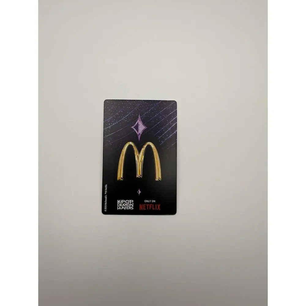 McDonald’s K-pop Demon Hunters 2026 Mystery Saja Boys Card Collectible New